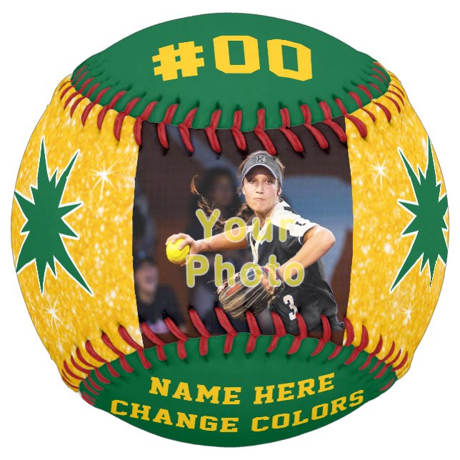 Balle De Softball Idées cadeaux pour les joueurs seniors de softball (Devant)