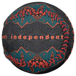 Balle De Softball Indépendant et fier !