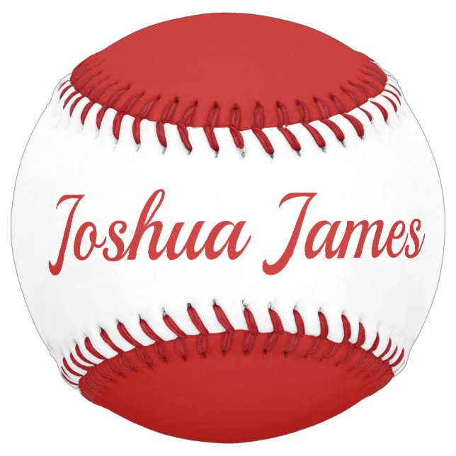 Balle De Softball Le premier bébé (Devant)