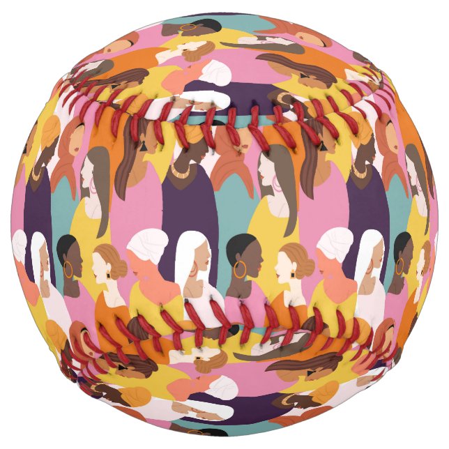 Balle De Softball Le softball de la fête des mères (Devant)