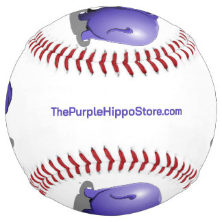 Balle De Softball Le Softball Hippo violet
