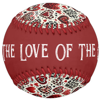 Balle De Softball Love Is In The Air (Customize)
