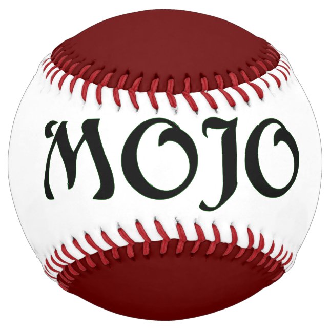 Balle De Softball Mojo softball rouge (Devant)