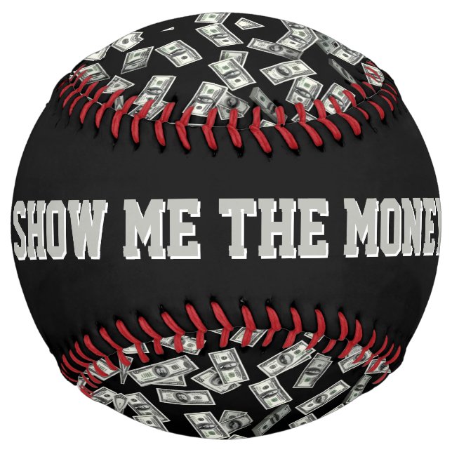 Balle De Softball Money Maker (personalize) (Dos)