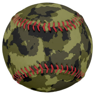 Balle De Softball Motif de style militaire camouflage