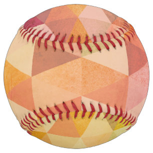 Balle De Softball Motif géométrique Triangle souple