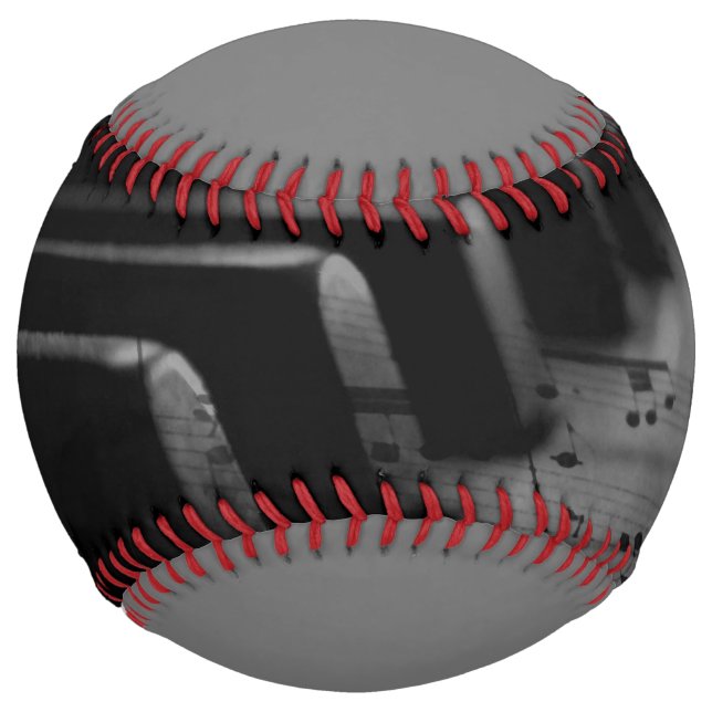Balle De Softball Music Piano Keys (Devant)