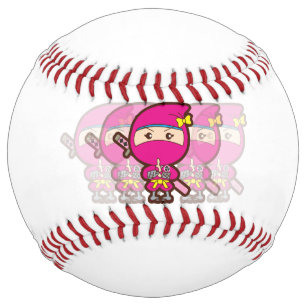 Balle De Softball Ninja Girl