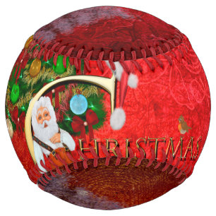 Balle De Softball Noël, Père Noël
