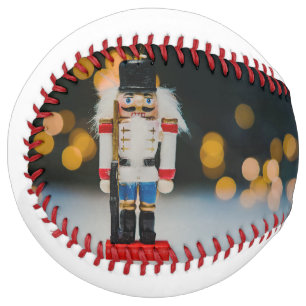 Balle De Softball Noël SlipperyJoe nutcracker figurine ornement
