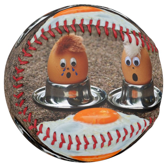 Balle De Softball Oeufs drôles (Devant gauche)