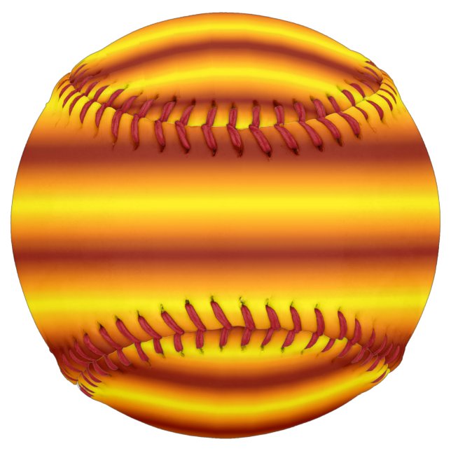 Balle De Softball Or (Devant)