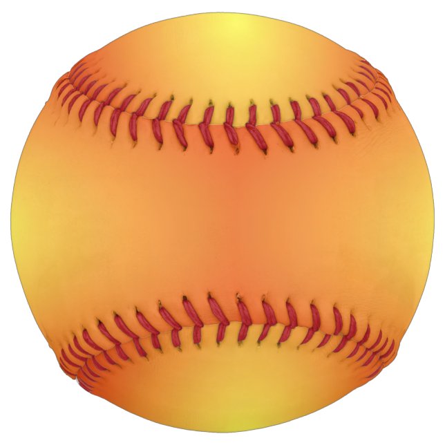 Balle De Softball Or (Devant)