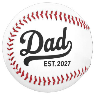 Balle De Softball Papa Est 2027 Futur Papa Bébé Annonce