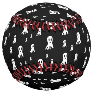 Balle De Softball Personnages amusants et effrayants d'Halloween