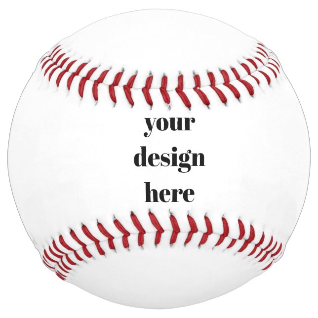 Balle De Softball Personnaliser ou Customiser (Devant)