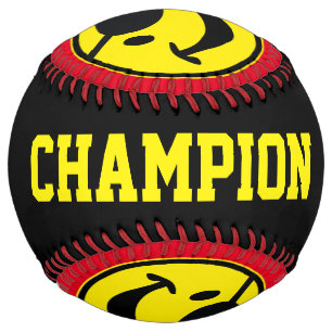 Balle De Softball Pirate yellow + your backg. & ideas