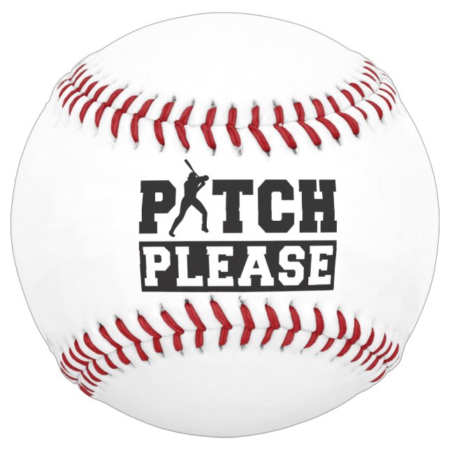Balle De Softball Pitch Please – Citation drôle de softball|baseball (Dos)