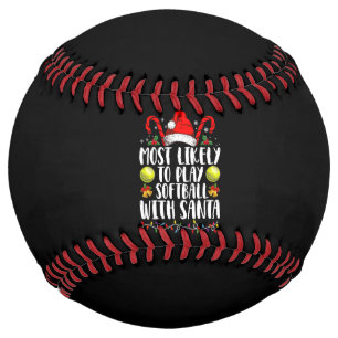 Balle De Softball Plus susceptible de jouer au softball avec la fami
