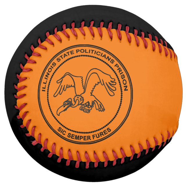 Balle De Softball Prison des politiciens de l'Illinois (Devant gauche)