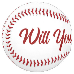 Balle De Softball Proposition de mariage Softball HAMbyWG