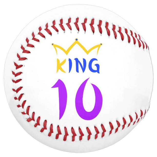 Balle De Softball Roi 10 (Devant gauche)