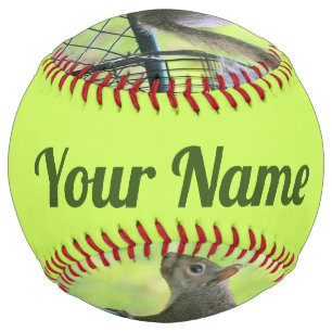 Balle De Softball Rouge