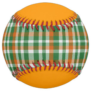 Balle De Softball Saint Patrick's day Irlande Drapeau couleur en vic