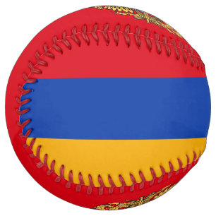 Balle De Softball Sentez le rythme cardiaque de l'Arménie dans chaqu