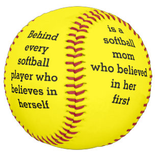 Balle De Softball Softball cadeau pour maman softball