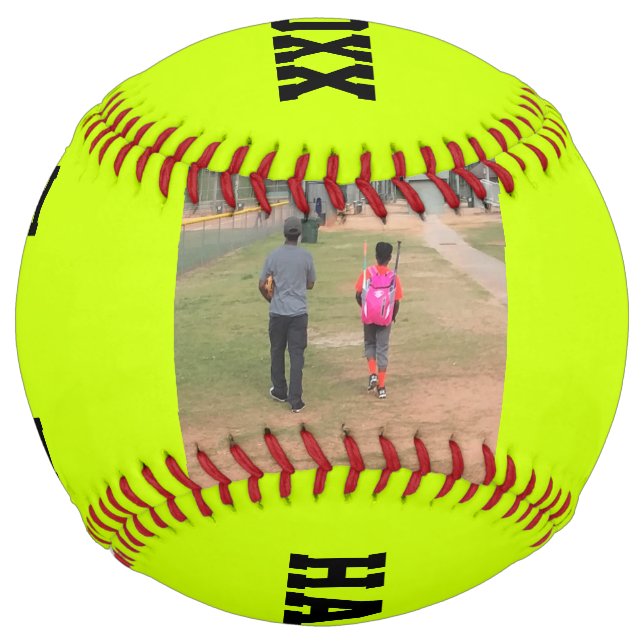 Balle De Softball Softball fête des pères (Devant)
