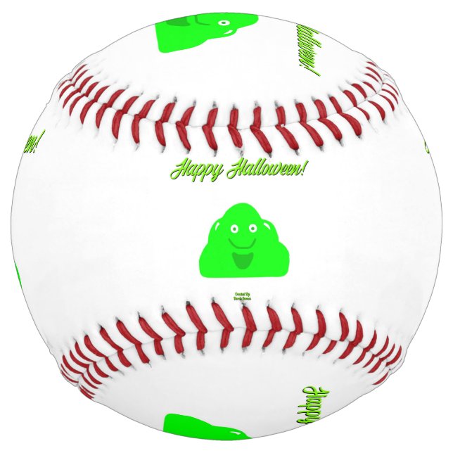 Balle De Softball Softball Halloween Blob (Devant)