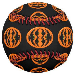 Balle De Softball Softball Halloween Crows