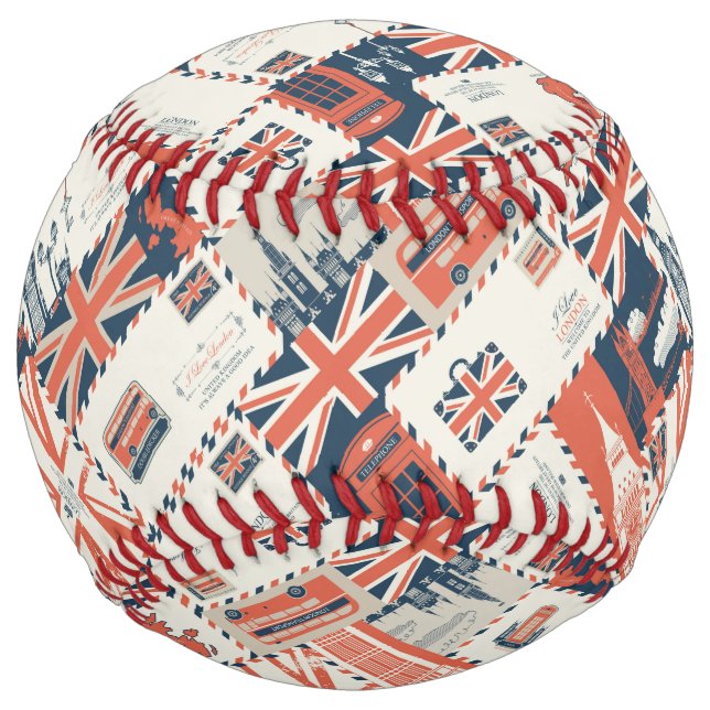 Balle De Softball Softball London Post (Devant)