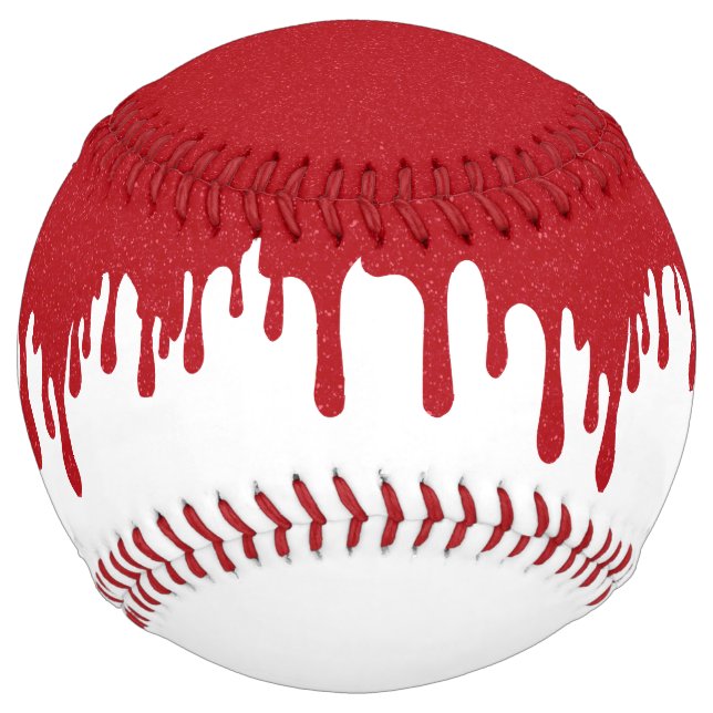 Balle De Softball Softball Tomato Rouge Drip - Conception Personnali (Devant)