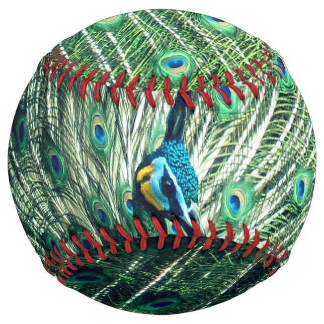 Balle De Softball Strut Peacock (Devant)