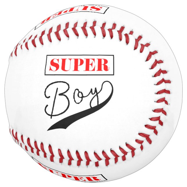 Balle De Softball Super Boy (Devant droit)