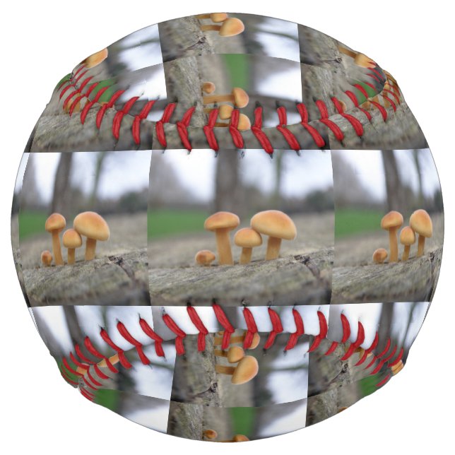 Balle De Softball Tabourets Tabourets Macro Softball (Devant)