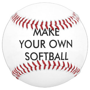 Balle De Softball Taille personnalisée de la régulation de taille