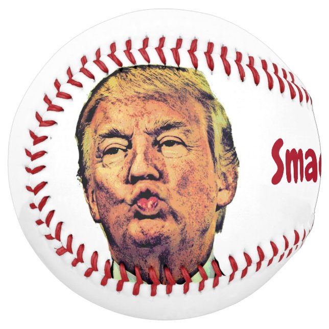 Balle De Softball Trump trompé (Devant gauche)