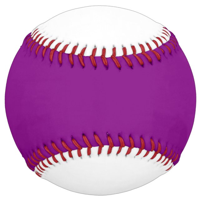 Balle De Softball Violet (Devant)