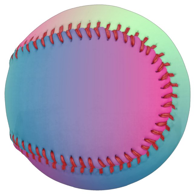 Balle De Softball Vision couleur "Happy Place" (Devant droit)