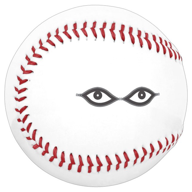 Balle De Softball Zipper eyes (Devant gauche)