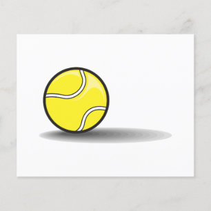 balle de tennis avec ombre