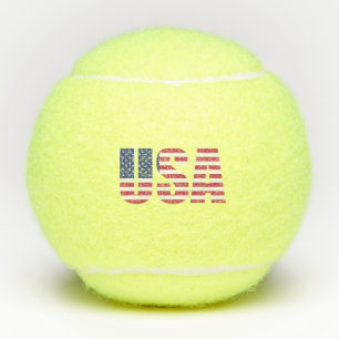 Balle de tennis Drapeau USA - Équipement sportif F