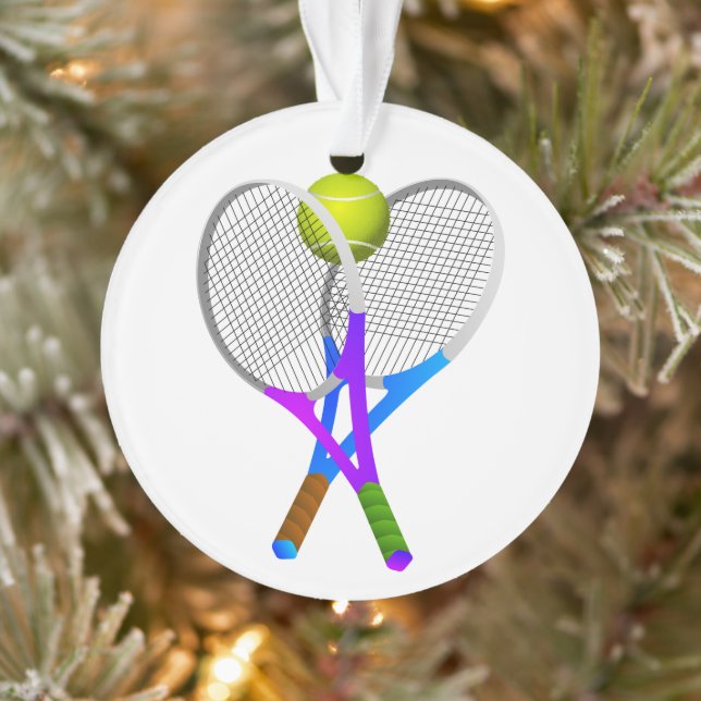 Balle de tennis et raquettes (Arbre)