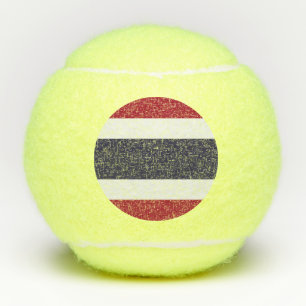 Balle de tennis Penn avec le drapeau de la Thaïlan