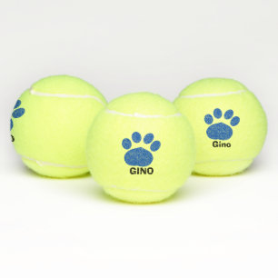 Balle de tennis personnalisée pour chien   Cadeau 