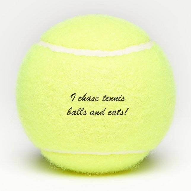 Balle de tennis pour le chien (Dos)