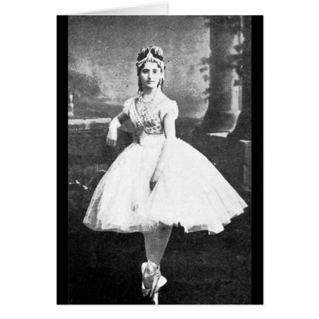 Ballerina, 1870. (Devant)